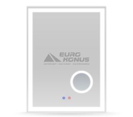 VOLLE Зеркало 60х80 см со светодиодной подсветкой и подогревом (16-13-600M)